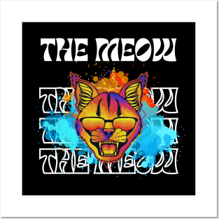 the meow Posters and Art